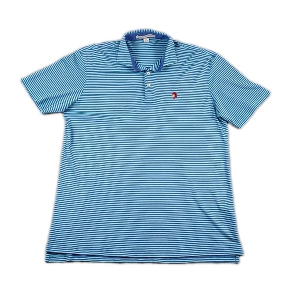 Holderness & Bourne Blue The Gasparilla Inn Golf Performance Polo Shirt XL Mens